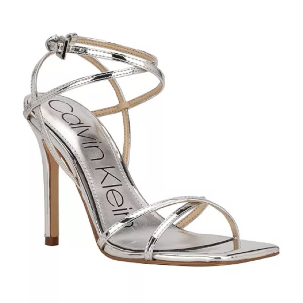Calvin Klein women’s Tegin Strappy dress high heel sandals